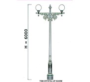 Tiang PJU Decorative UP-2ARM