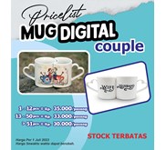 Mug Digital Printing Couple Murah