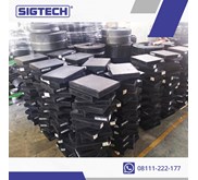 Elastomer Bearing Pad ukuran 500x500x50 mm