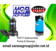 HCP F submersible pump & sewage