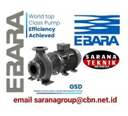 EBARA PUMP -SARANA TEKNIK