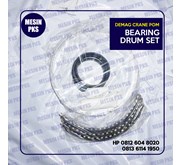 DEMAG BEARING DRUM SET DH1000 50 WIDE PN 824 361 44  824 361 33