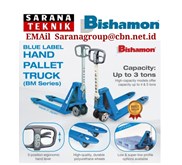 BLUE LABEL HAND PALLET TRUCK ( Bm Series ) PT Bishamon 