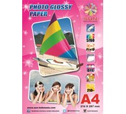 Kertas Foto Glossy A4 - SUN Photo Glossy Paper A4 185 Gsm