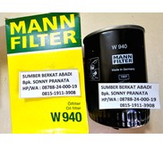 MANN FILTER W 940 W940 W-940 OIL FILTER - GENUINE MADE IN GERMANY
