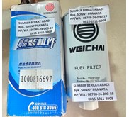 WEICHAI 1000816697 FUEL FILTER 1000422384 - GENUINE