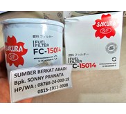 SAKURA FC15014 FC-15014 FC 15014 FUEL FILTER 5-13240009-0 5132400090