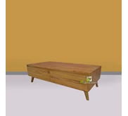 Meja Wollen Kaki Rendah Kerajinan Kayu