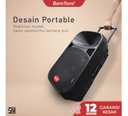 BARETONE MAX12MHWR / MAX 12 MHWR 12 INCH - Speaker Portable Bluetooth