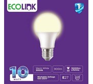 lampu ecolink 10 watt warm white  / LAMPU LED