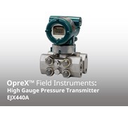 EJX440A Traditional-mount High Gauge Pressure Transmitter