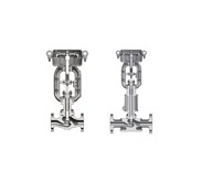 Small-port single seated control valve Model HLS_ _ _ 