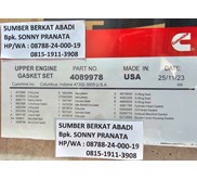 CUMMINS 4089978 GASKET UPPER SET - QSL9 QSC9 L SERIES
