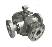513F, High Pressure Multi-Way Flange Ball Valve Size: 1/2