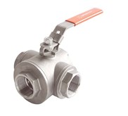 501R, 3-Way Ball Valve Size: 1/2