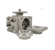 505T, Inline Repairable 3/4/5-Way Ball Valve Size: 1/4