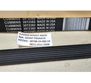 CUMMINS 3972382 V-BELT 5255317 FAN BELT 8PK2075 8PK 2075 - ISB QSB QSL