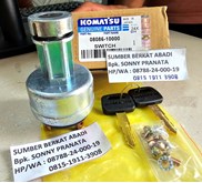KOMATSU 08086-10000 IGNITION KEY START SWITCH 0808610000 08086-10000