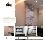 Dinding marmer alam bisa custom 