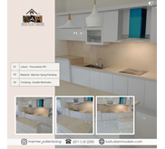Batu marmer Alam Cream Lokal Ujung Pandang