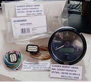 VDO A2C3832980030 TACHOMETER 0-3000 HOURMETER  SINGLE VIU - 85MM