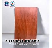 wood stain water based - natural brown