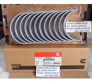 CUMMINS 3016761 CONRON BEARING SET O/S 0.25MM - 1 KOTAK ISI 12 BEARING