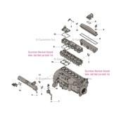 CUMMINS 4024945 UPPER GASKET SET 3099122 TOP GASKET SET - NTA855
