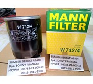 MANN W712/4 OIL FILTER W 712/4 W712-4 W7124 W 712 4 - GENUINE GERMANY