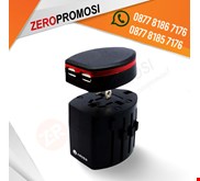 Souvenir Universal Travel Adapter UAR04 Pouch Custom