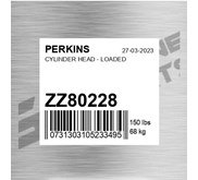 PERKINS ZZ80228 CYLINDER HEAD ASSEMBLY LOADED DIESEL - GENUINE