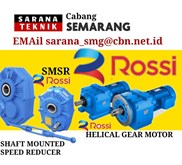 Rossi Shaft Mounted Speed Reducer - Helical Gear Motor