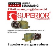 Superior Transmission -  Worm Gear Reducer Semarang