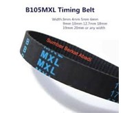 MITSUBOSHI B105MXL V-BELT B 105 MXL BELT B-105-MXL LEBAR 8MM