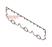MCBEE 4070529 GASKET ROCKER LEVER HOUSING M11 L10