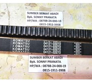 KOMATSU 04121-22272 RIBBED V-BELT 0412122272 FAN BELT 04121 22272