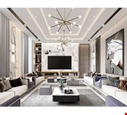 inspirasi plafon gypsum