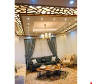 vendor plafon gypsum modern dengan LED strip