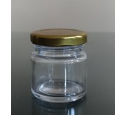 Toples kaca bulat ukuran 30ml