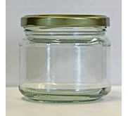 Toples kaca jar bulat ukuran 25 Ml