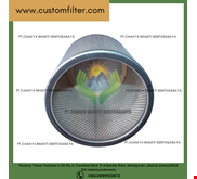 Custom High Efficiency Metal Mesh Air Dust Filter Element