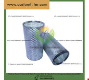 High Energy Efficiency Filter Strainer Cartridge Tubes Perforated