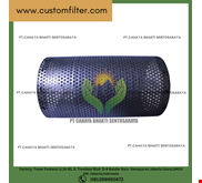 Galvanized Steel and Stainless Steel Perforated Plate Filter 