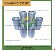 Custom Double-Layer 304 316 Stainless Steel Woven Mesh Filter
