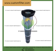 Customizable Industrial Three Lugs Pleated Cartridge Filter