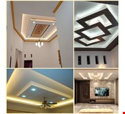 jasa plafon gypsum modern kantor