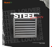 Steel Louver - Jalusi Besi - Air Grille - Ventilasi Udara Filwerd
