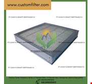 Panel G3 G4 Pleated Galvanized Pre Air Filter