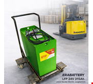 Konversi Battery Stacker Jungheinrich ke Lithium LFP 24V