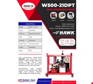 POMPA TEKANAN TINGGI 500 BAR HAWK POMPA / Pompa hydroblasting
